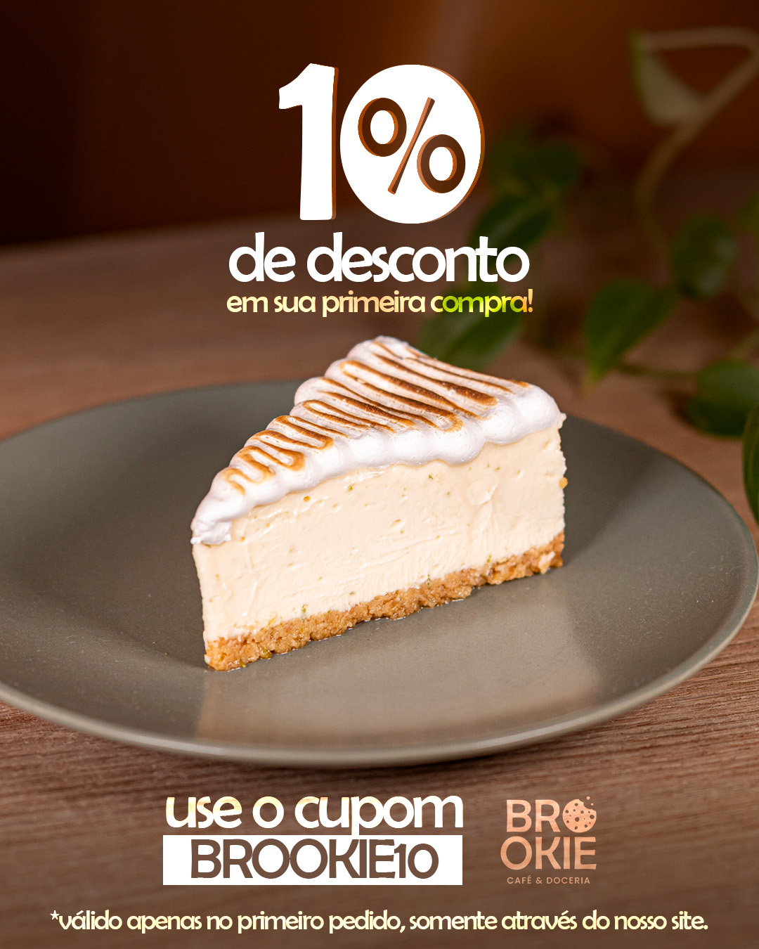 10% de desconto no primeiro pedido